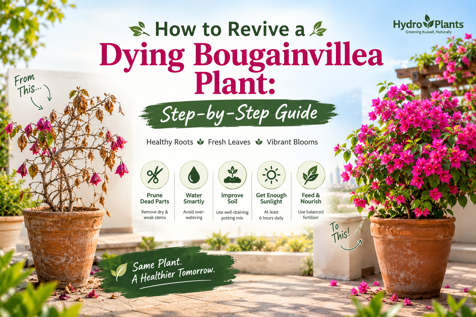 How to Revive a Dying Bougainvillea Plant: Step-by-Step Guide
